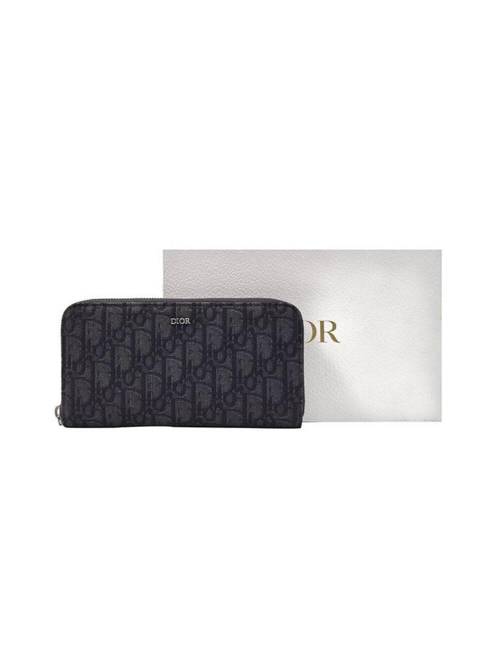 Christian Dior Oblique Zipper Long #357487F65B